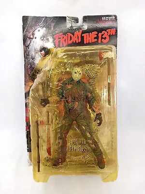 McFarlane Toys Movie Maniacs Friday The 13th JASON VORHEES Figure 1998 NEW • $39.95