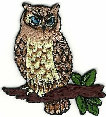 $2.79 • Buy Realistic Owl Halloween Embroidery Patch