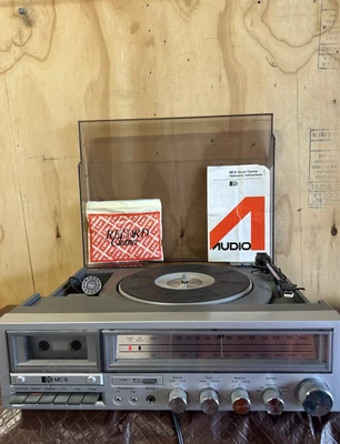 $100 • Buy Vintage PYE MC6 Record Player 3 In 1 Cassette Player Radio Working