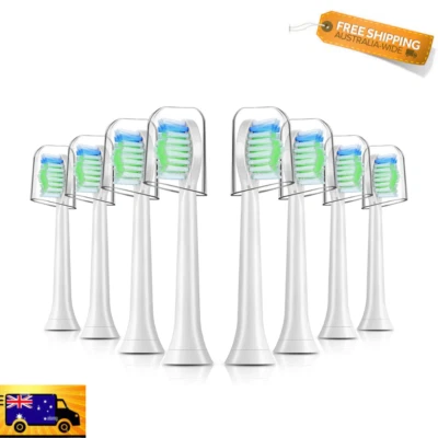 Phillips Sonicare Electric Toothbrush Replacement Heads 8 Pack NEW AU • $39.45