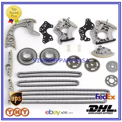 Timing Chain Kit For VW Touareg Audi S5 A6 A8 S8 Q7 4.2L 5.2L FSI V8 V10 DOHC • $352.17