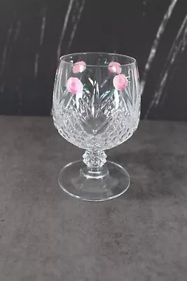 Vintage Wine Glass/Goblet Clear Crystal 5 Inch • $9.99