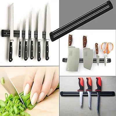 £19.83 • Buy Kitchen Magnetic Knife Holder Wall Mounted Strip Bar Storage Racks Utensil Strip