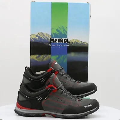Meindl Ontario Gtx Mens Two Different Sizes L-uk 9 R-uk 9.5 Grey Red Rrp £180 Oc • £92.03