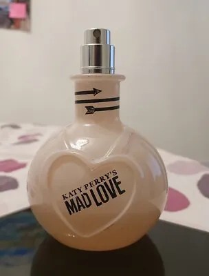 Katy Perry's Mad Love Eau De Parfum Perfume Fragrance 100ml USED READ DESCRIPTIO • £5