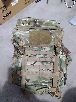 £50 • Buy MTP MOLLE 45 Litre Ltr PLCE Rucksack Bergen Multicam