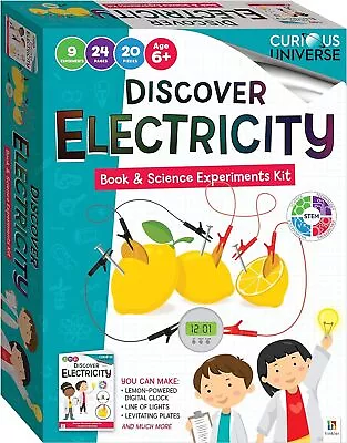 Curious Universe Kids: Discover Electricity Science 8y+ Experiment Kit • $23.99