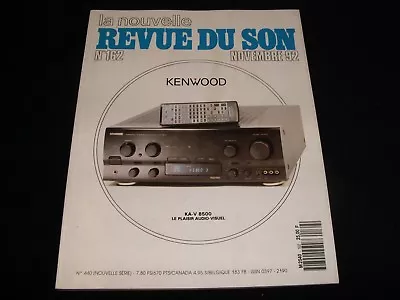 La Nouvelle Revue Du Son<>november 1992<>french Audio Mag.°#162°magnepan Mg20 • $16.10