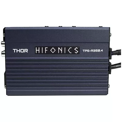 Hifonics THOR TPS-A350.4 | Compact 320W 4 Channel Marine Amplifier | TPSA3504 • $99.95
