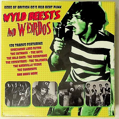 Wyld Beests & Weirdos-Best Of 60s R&B Beat Punk-6-CD -NEW-From RARE UK 7 S/Rock • £19.99