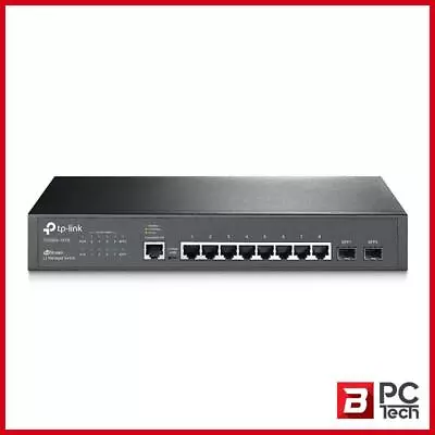 TP-Link TL-SG3210 8-Port Gigabit Ethernet L2 Lite Managed Switch With 2 SFP • $148