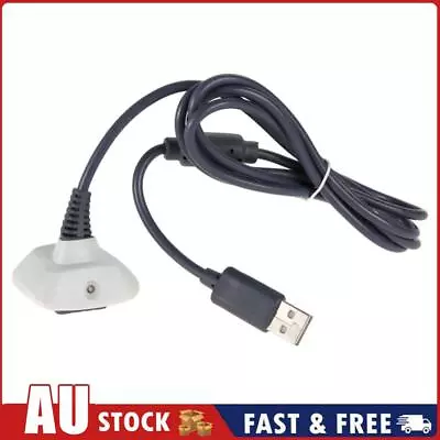 USB Play Charging Charger Cable Cord For XBOX 360 Wireless Controller AU • $10.06