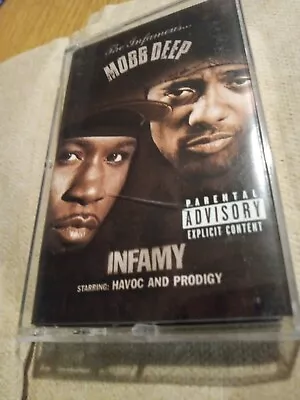 Mobb Deep Infamy 2002 Cassette Tape Rap Hip Hop (Original) Tested Works Columbia • $39.99