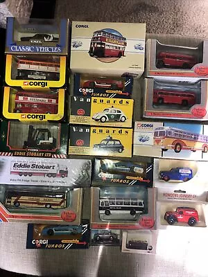 Corgi Leeds Vanguards Efe Job Lot 1.50 1.76 Car Bus All Mint Complete • $57.25