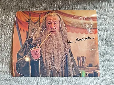 Genuine Signed 8 X10  Photo Sir Ian Mckellen (Gandalf Lord Of The Rings) +COA • £150