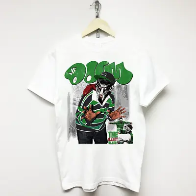 MF DOOM T-SHIRT Vtg Rap Tee Wu Tang Nas Drake Travis Scott Tour Merch Hip Hop 90 • $24.65