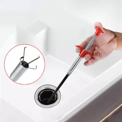 Spring Pipe Dredging Tools Sticks Clog Remover Cleaning Tools Household • $16.18