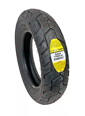 Dunlop 170/80-15 Motorcycle Tire D404 170-80-15 Rear 170/80B15 45605418 • $153.95
