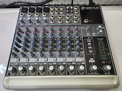 Mackie 12-Channel Analog Audio Mixer /w Power Cord 1202-VLZ3 - For Parts/Repair • $19.99