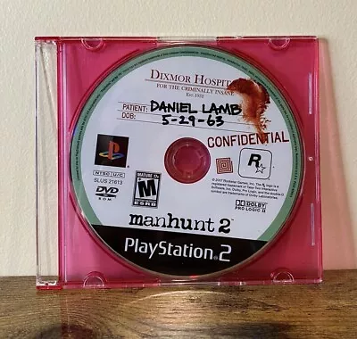Manhunt 2 (PlayStation 2 PS2 2007) Disc Only - No Case Or Manual - Tested • $44.99