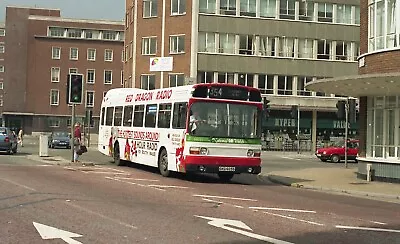 Colour Negative National Welsh Leyland National SKG925S Red & White • £1.15