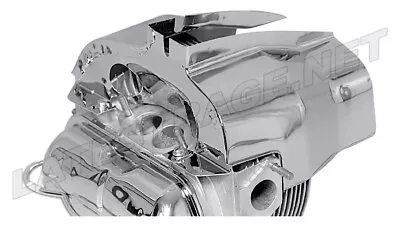 Chrome Dual Port Cylinder Offroad Head Tins Pair Vw Air Cooled Bug 119345c • $33.25