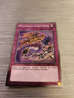 Malevolent Catastrophe - NKRT-EN033 - Platinum Rare Limited Edition NM Y18 • $1.49