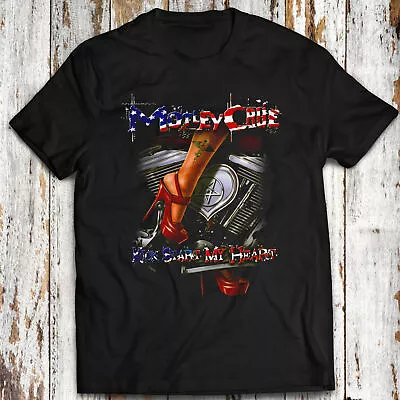 Motley Crue Shirt Kickstart My Heart Dr. Feelgood Nikki Sixx Unisex Rock Tee • $17.99