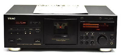 TEAC V-5000 High End 3-Head Dual Capstan CASSETTE DECK • $449.99