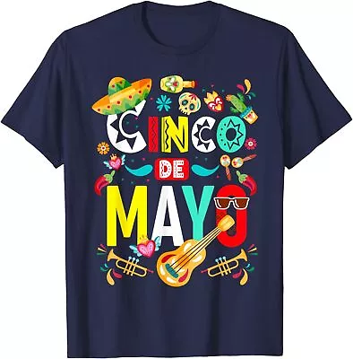 Mexican Fiesta 5 De Mayo Funny Mariachi Cool Lover  Unisex T-Shirt • $21.99