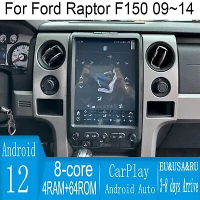 13  Android Navigation Car GPS Stereo Radio Wifi Carplay For Ford Raptor F150 • $799