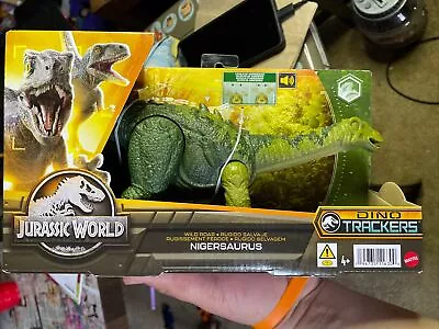 Jurassic World Toys Dinosaur Nigersaurus With Roar Sound & Attack Action Figure • $19.99