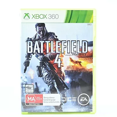Battlefield 4 - Xbox 360 Game - PAL - FREE POST! • $6.99