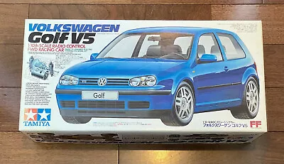 TAMIYA 58206 1/10 R/C Racing Car VOLKSWAGEN Golf V5 (FF01 Chassis) • $365.50