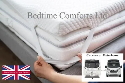 Caravan / Motor Home Memory Foam Mattress Topper (Various Sizes) TURO • £169