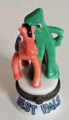 Gumby & Pokey  Best Pals  PHB Midwest Of Cannon Falls No Book Trinket Box • $25