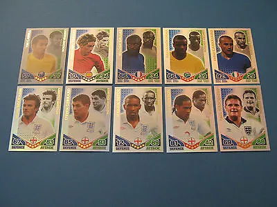 2010 Match Attax World Stars - Select Limited Edition Top/Rare • £68.05