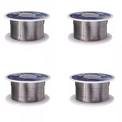 Chironal 4pcs IMC Solid Solder 0.3mm Dia Flux Core 63% Tin 37% Lead Long Wire • $15.32