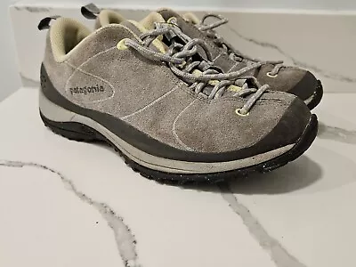 Patagonia Womens Size:8 Gray Waterproof Low Top Hiking Walking Shoes Excellent • $34.97