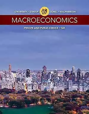 Macroeconomics: Private And Public - Paperback By Gwartney James D.; - Good • $11.47