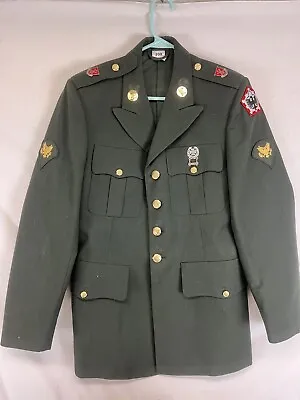 US Army Dress Green Jacket 39R • $22