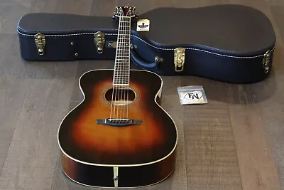 Bil Mitchell Pre-War Spec OM Deluxe Acoustic/ Electric Guitar Sunburst + OHSC • $3995