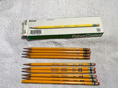 Berol Mirado And Faber Castell Wood Pencils Velvet #2 Lot Of 10 USA Vintage • $8.50