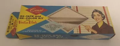 Vtg Conso Re-Tape & Re-Color Kit For Venetian Blinds (for 2  Slats 72  Long) MIB • $12.99