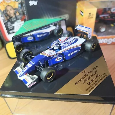ONYX HERITAGE F1 Damon Hill Williams Renault FW16 Diecast Racing Car Memorabilia • £11.99
