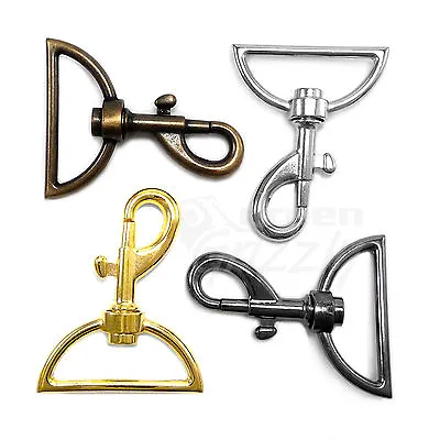 Bag Clasps Lobster Swivel Trigger Clips Snap Hook For 40 Mm Webbing AV5 • £52.29