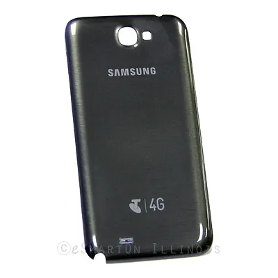 OEM Housing Back Cover Back Door Gray Samsung Galaxy Note 2 II N7100 I605 L900 • $116.95