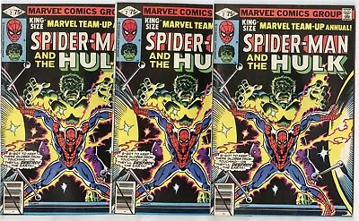 Marvel Team-Up Annual #2 (11 Copies)  Avg. VF/NM 9.0  Spider-Man  1979  No Resv • $3.25