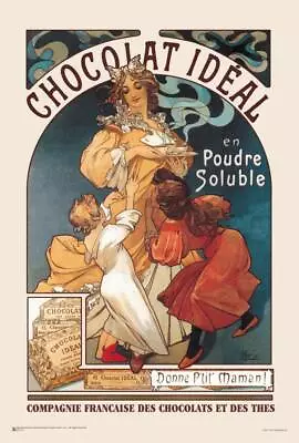 Chocolat Ideal By Alphonse Mucha Mini Poster 12  X 18  • $12.49