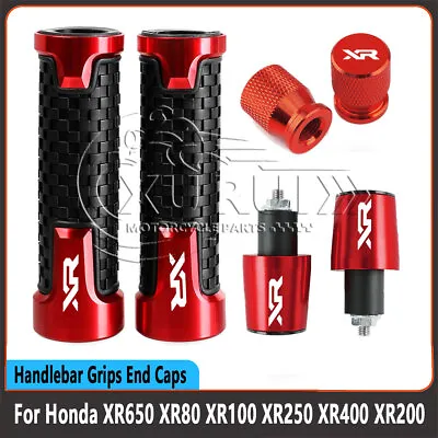 For Honda XR650 XR80 XR100 XR250 XR400 XR200 Handlebar Hand Grip Handle Bar End • $24.99